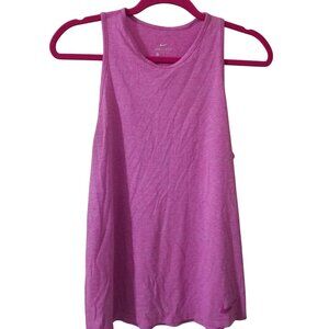 Nike Dri-Fit Womens Sleeveless Pink Tank Top Size M Athletic Wear